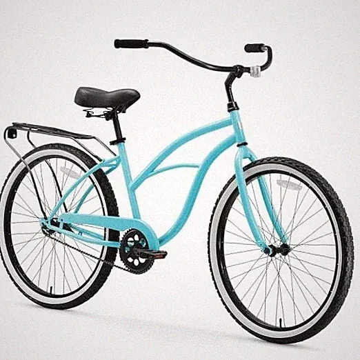 Around The Block Women's Beach 26" / 1-speed Teal Blue w/ Black Seat/Grips