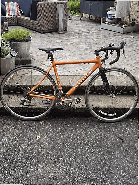Cannondale Synapse Road Bike 2007 In Orange 50cm