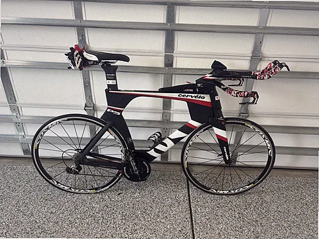 Cervélo P5 Carbon Triathlon Bike 61cm– Race-Ready, Fully Upgraded