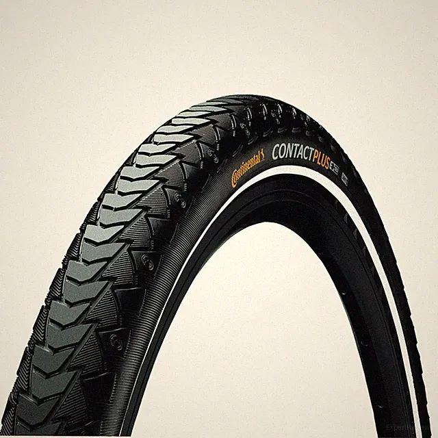 Continental Contact Plus Reflex Tyre Wire Bead Black/Black Reflex 650X50C
