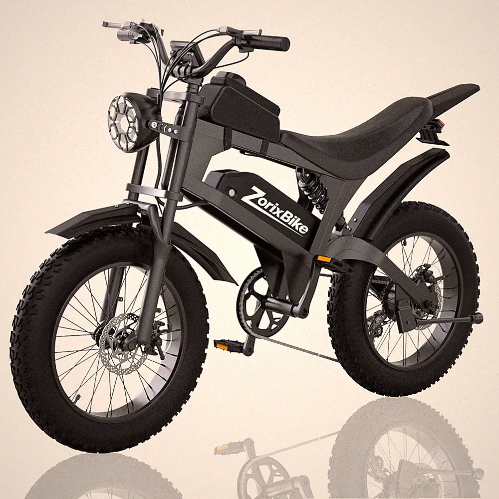 Fat Tire E Bikes for Adults Men Women 1500W Electric Dirt Mountain Bike 20" 48V