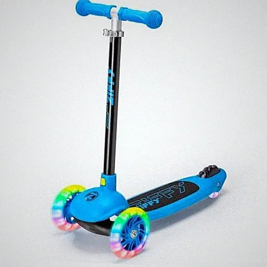 JOVA ZIFFY Multicolor 3 Wheel Scooter for Kids 3-5, Toddler Kick Scooters Blue
