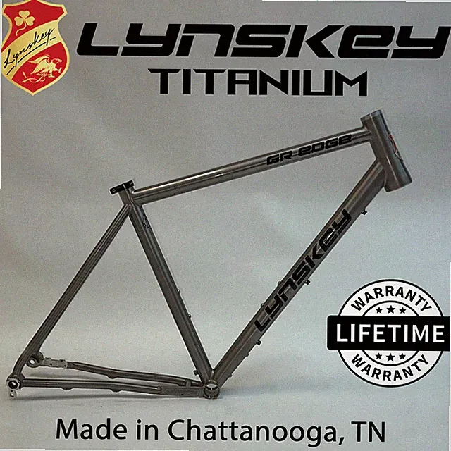 JULY 4TH SALE Gravel Bike Frame LARGE Fits 5'10"- 6'2" Model GR EDGE