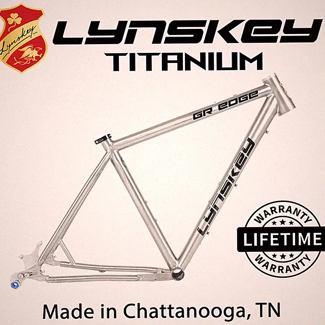JULY 4TH SALE Gravel Bike Singlespeed or geared titanium LARGE GR Edge SS