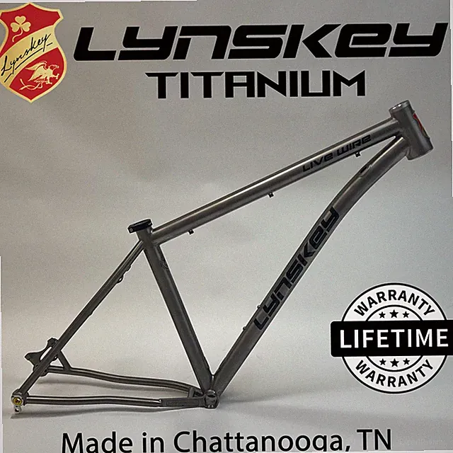 JULY 4TH SALE MountainBike Hardtail Frame-Frameset LIVEWIRE for 130-140mm Fork