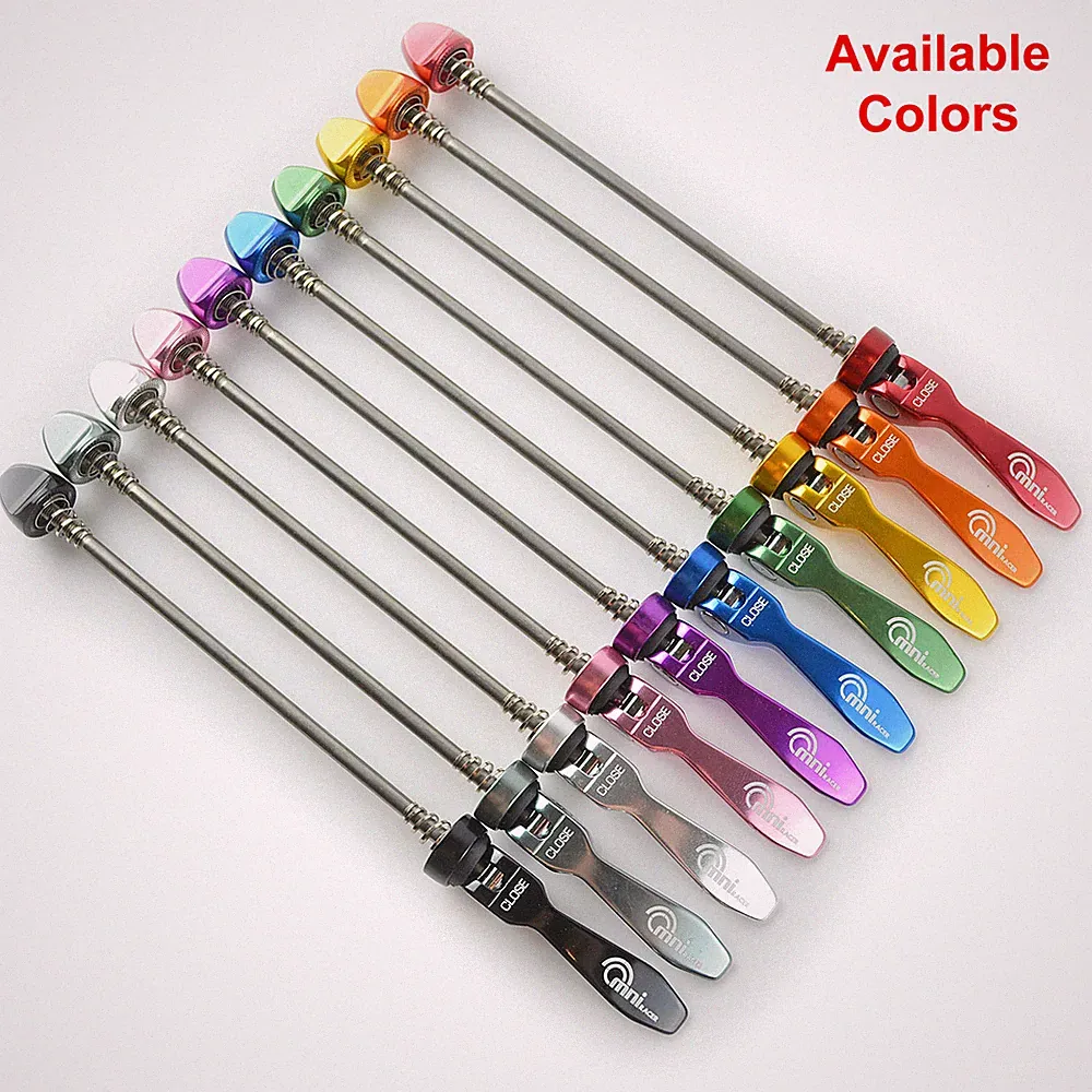 OMNI Racer Quick Release Road Mountain Wheel Stainless Alloy Skewers Skewer Set