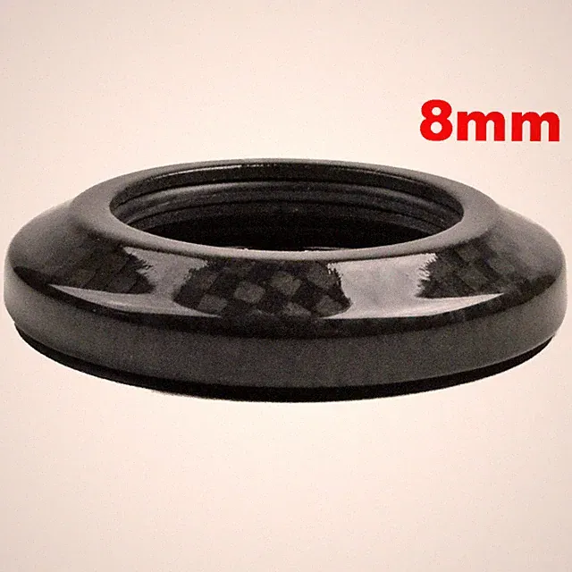 OMNI Racer WORLDS LIGHTEST Integrated Headset Conical Carbon Spacer 1-1/8" 8mm