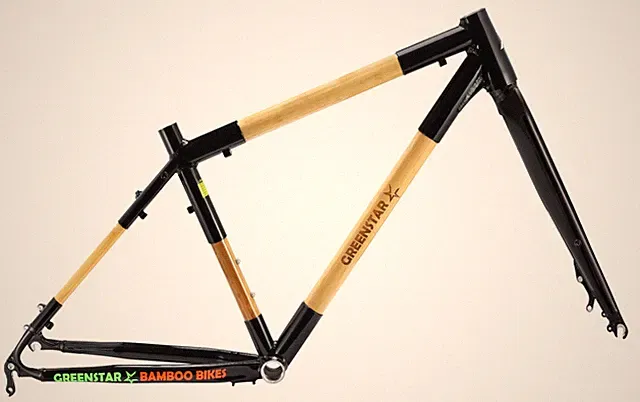 SALE save $49 - EcoCross Bamboo Bicycle Frameset by Greenstar Bikes