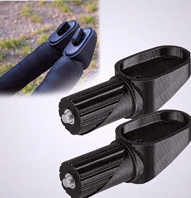 SRAM AXS Wireless Blips Mount 2PCS Recumbent Bar End Adapters 22.2mm