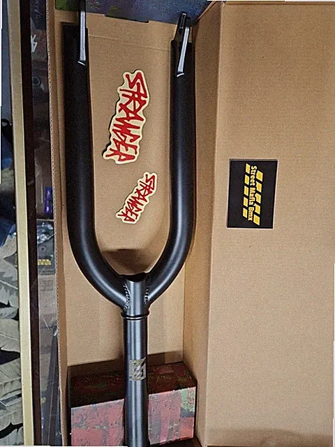 STRANGER BALAST IC BMX BIKE FORKS INVESTMENT CAST HT CrMo TAPERED Fit 1-1/8" New